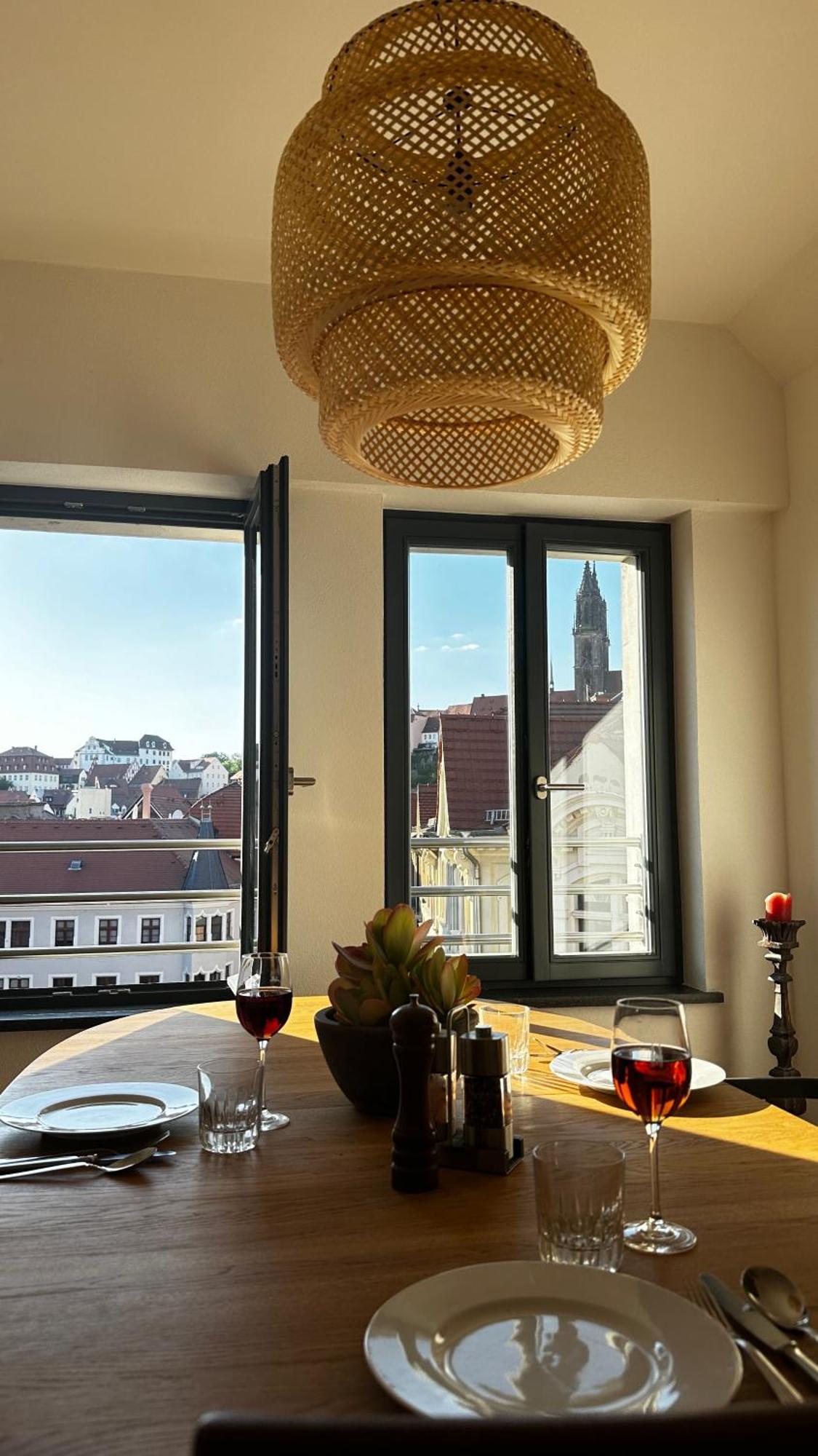 Ruhige-Moderne Wohnung Mit Burgblick Meissen Exterior photo